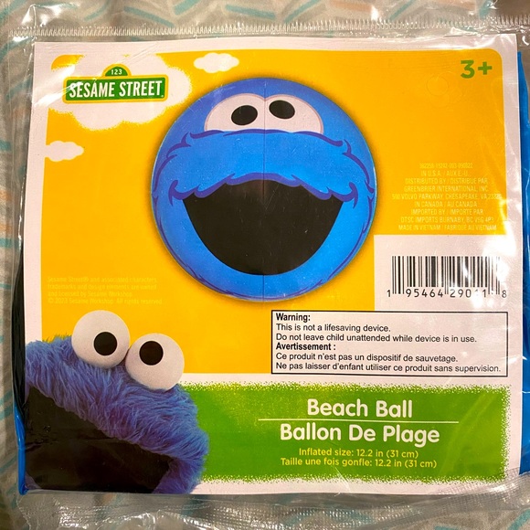 Sesame Street Beachball - Picture 1 of 1